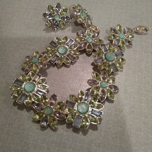 Nine West Bracelet and Earring Set